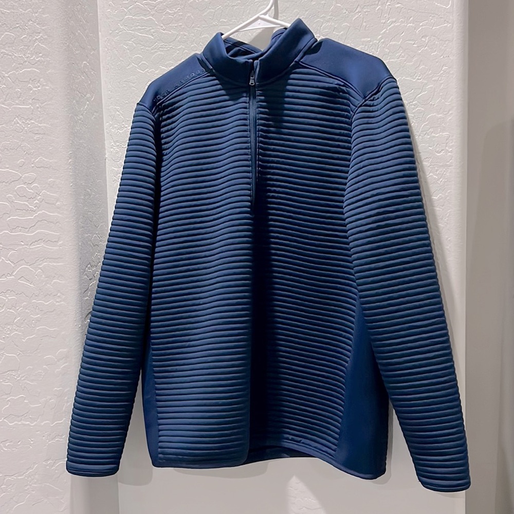 Under  Armour- Golf pullover Navy Blue